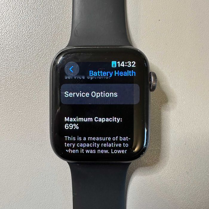 Apple Watch 5 44mm Space Gray Aluminium GPS