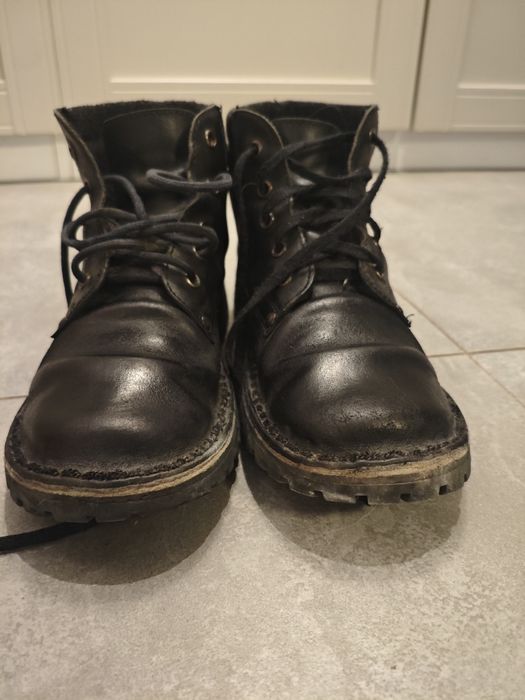 Pionierki harcerskie, trapery, buty nad kostkę