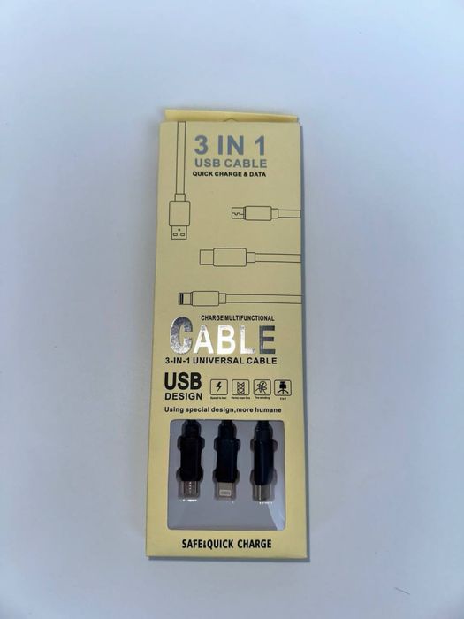 USB кабель 3 в 1
