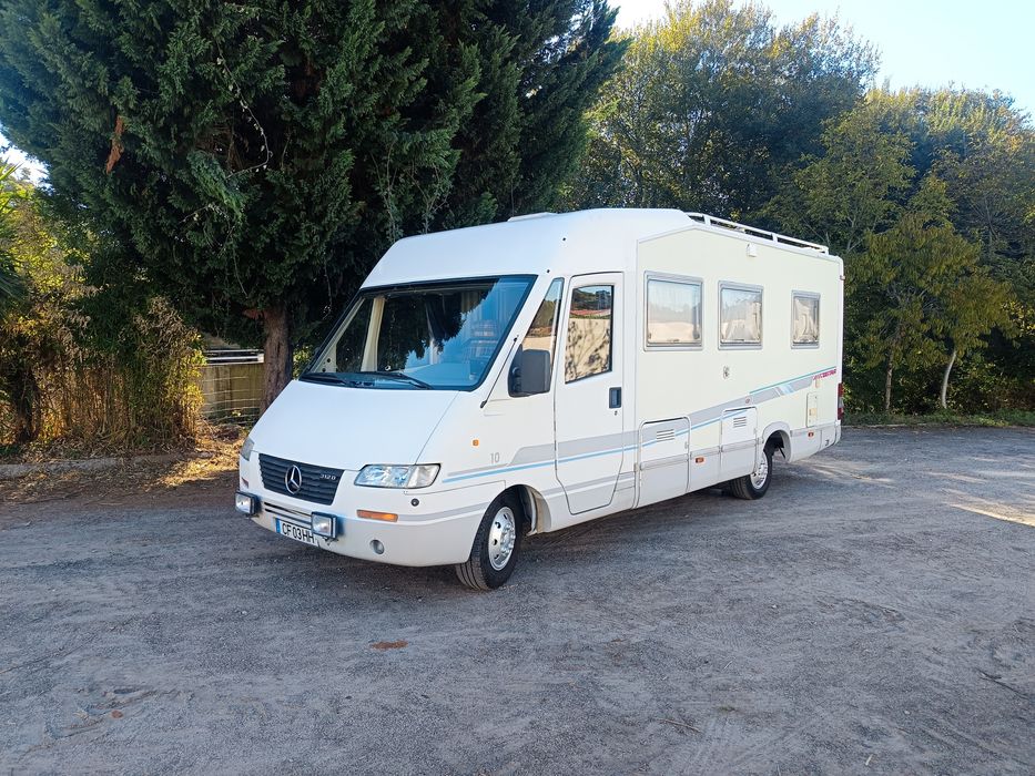 Autocaravana Mercedes caixa automática