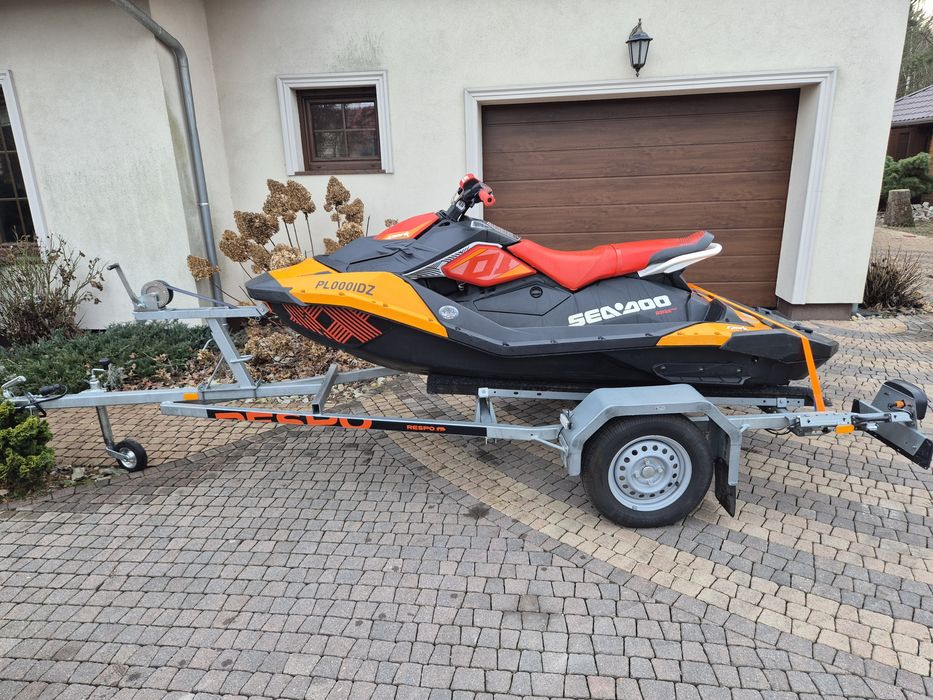 Sea doo spark trixx 3up plus przyczepa