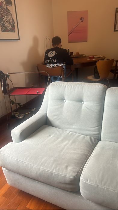 VENDO Sofa verde claro