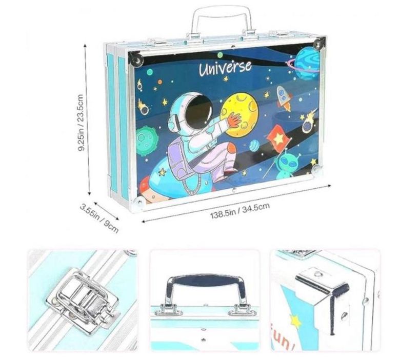 Набір для малювання в кейсі У валізці Набор для рисования в чемодане