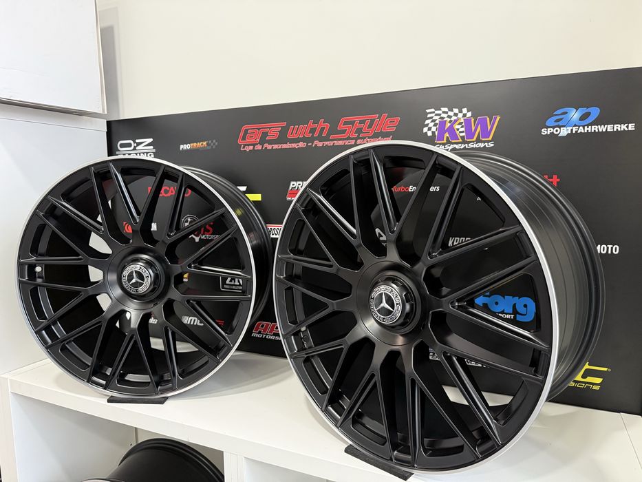 JANTES MERCEDES LOOK C63 AMG EM 18 , 19 E 20 | 5X112 NOVAS