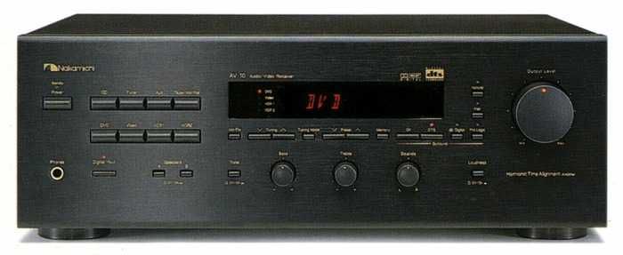 Nakamichi AV-10 com comando, como novo