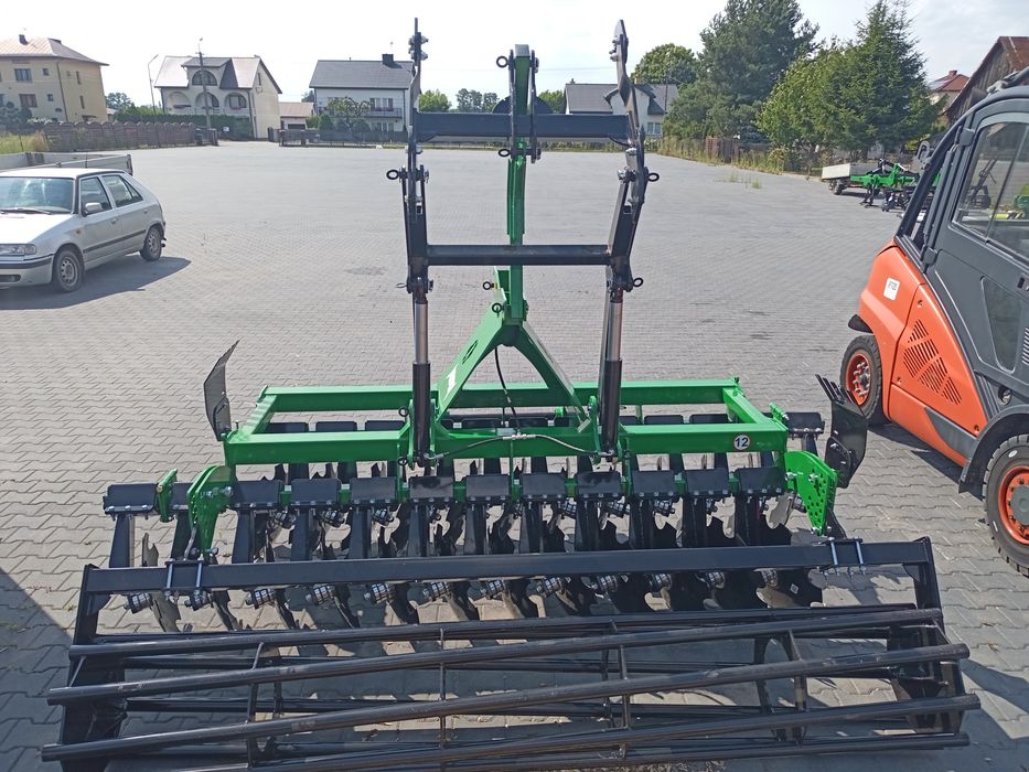 Agregat uprawowo-siewny talerzowy Janpol 2.5m 2.7m 3m.