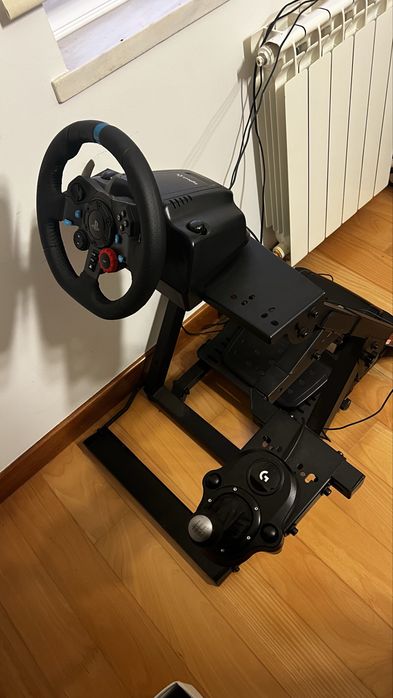 Vendo Logitech G29 com mudanças (shifter) e suporte incluído
