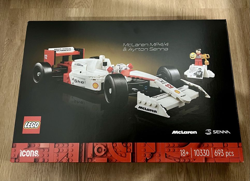 LEGO Icons: McLaren Ayrton Senna - Novo!