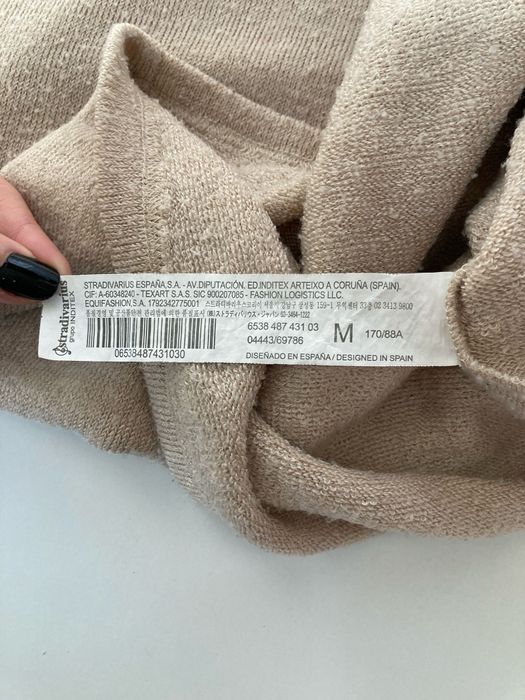 Camisola Stradivarius Bege - Tamanho M