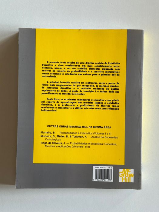 Livro Análise Exploratória de Dados - Estatística Descritiva