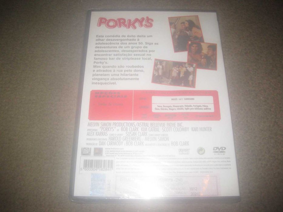 DVD "Porky's" de Bob Clark/Raro!