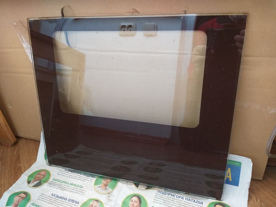 Стекло для газплиты наружное