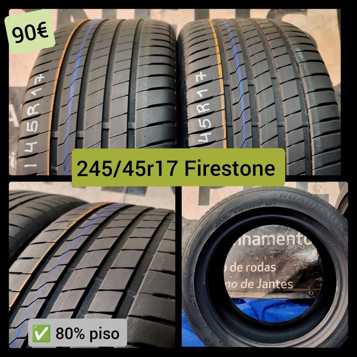 Pneus seminovos 225/45r17  235/45r17 245/45r17