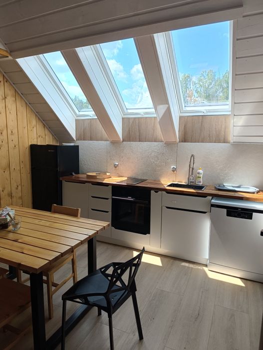 Domek nowy Okuninka blisko wody