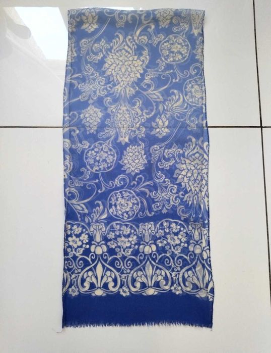 Szalik grecki styl 100% Jedwab Silk Soie Seide