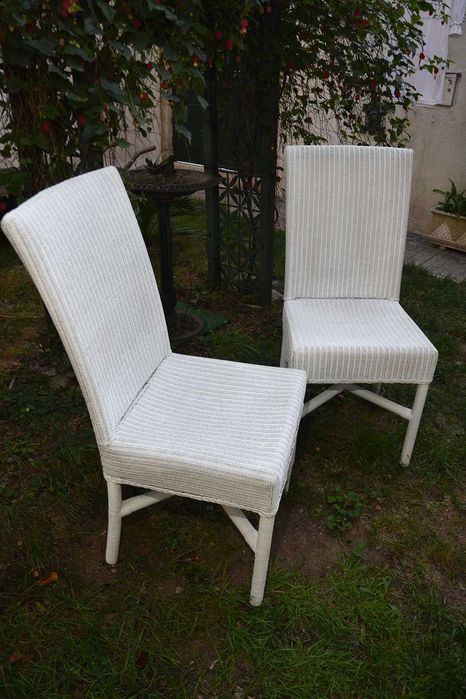Cadeira vime ou palhinha branca