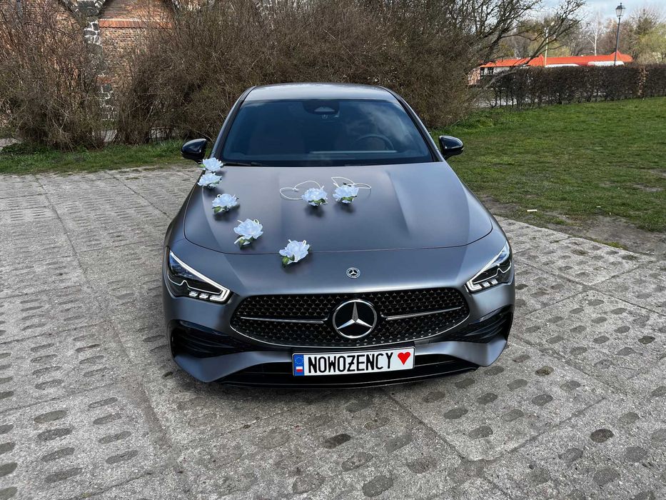 Samochód do ślubu auto na wesele / Mercedes CLA / Trójmiasto