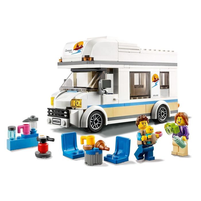 Lego City - Wakacyjny Kamper - 190 Elementów 60283