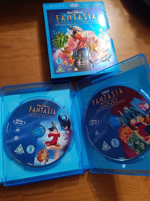 Pack "Fantasia" da Disney em Blu Ray - 2 Filmes (portes grátis)
