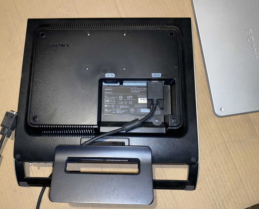 HP Scanner with Slide and Negative Adapter + Speakers + Sony Monitor64751684282370124