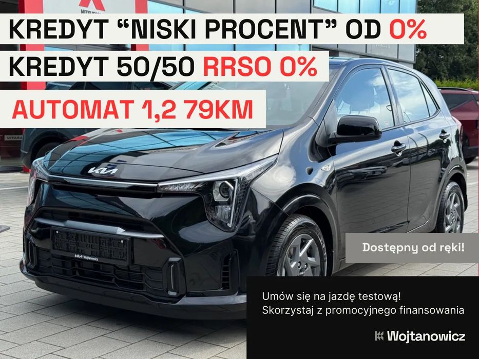 Kia Picanto MY25 wersja L AUTOMAT z silnikiem 1.2 79KM dostępny od ręki