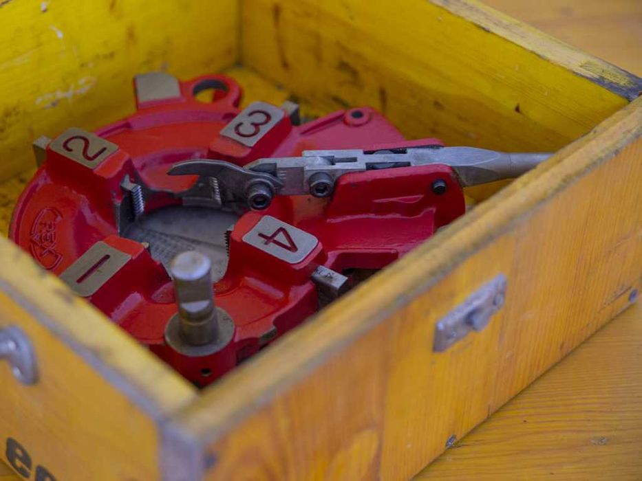 Freza de roscas 1/2 - 2` Rigid como nova