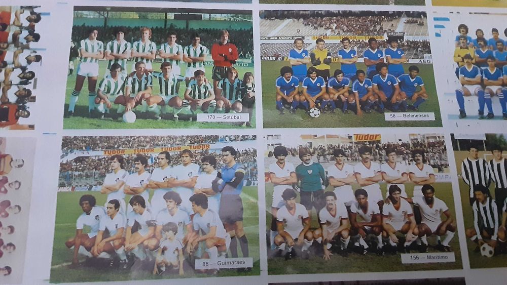 260 cromos Futebol em Movimento 1980-81 Disvenda
