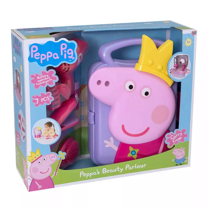Świnka Peppa. Zestaw Fryzjer W Walizce. Hasbro. Nowy Produkt