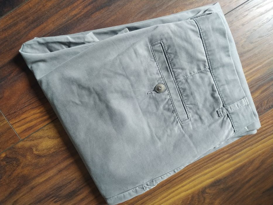 Spodnie chino męskie szare REDGREEN  33/32