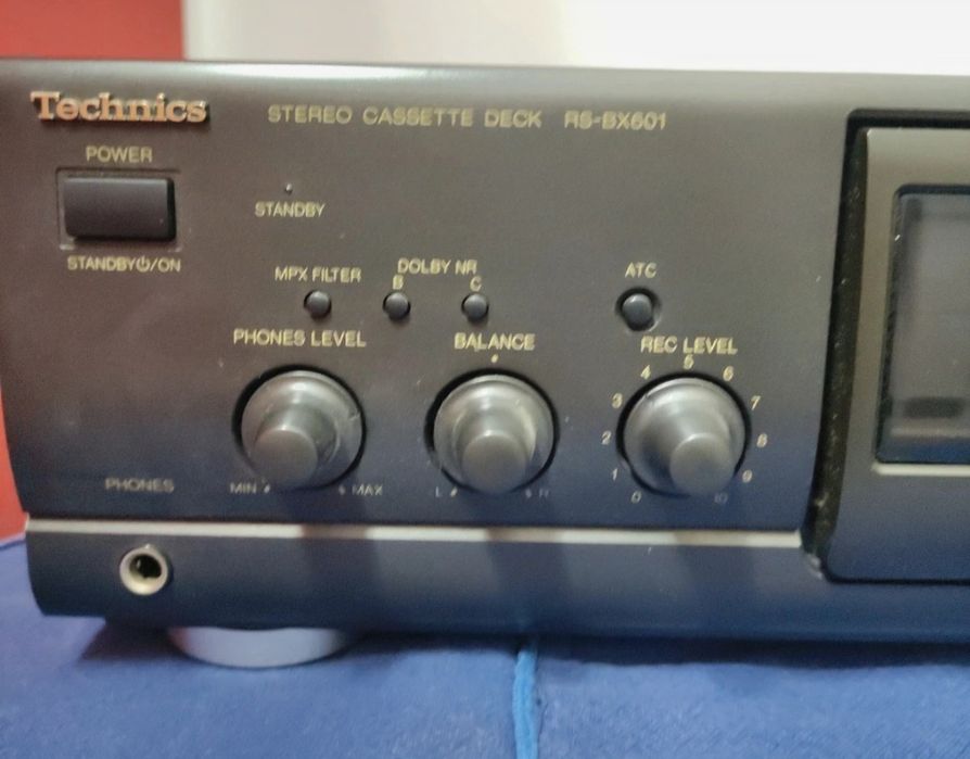 Leitor deck Technics RS-BX601