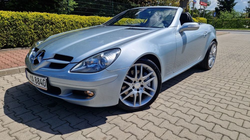 Mercedes-Benz SLK SLK200- Super stan -Bezwypadkowy-Gwarancja