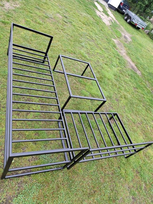 Narożnik ogrodowy loft. Meble ogrodowe