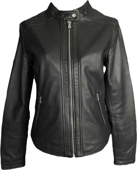 Жіноча шкіряна куртка Massimo Dutti