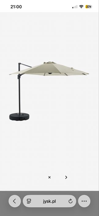 Parasol ogrodowy TRONDHEIM