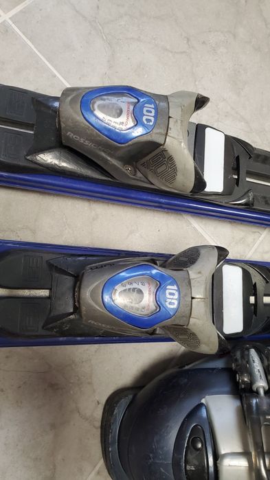 Лижі гірські Rossignol actys 100  з черевиками