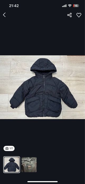 Куртка від зара, демісезонна