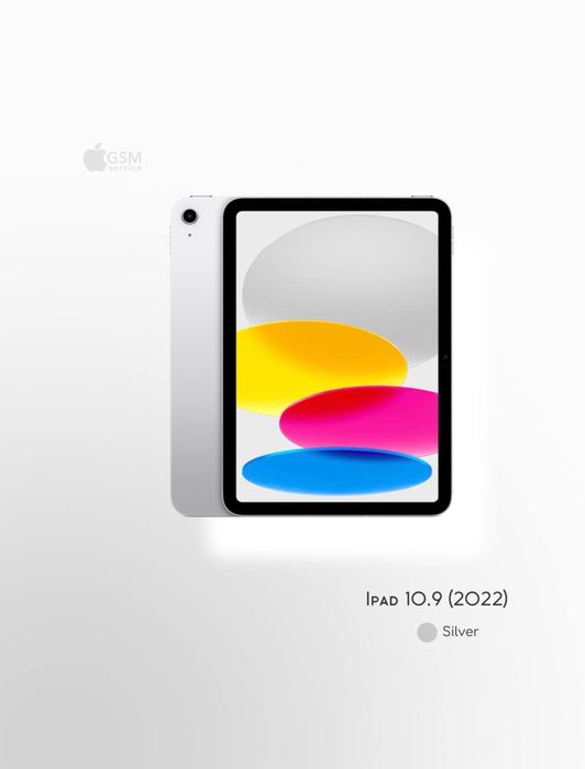 iPad 10,9 |Silver-Pink-Blue 256gb New