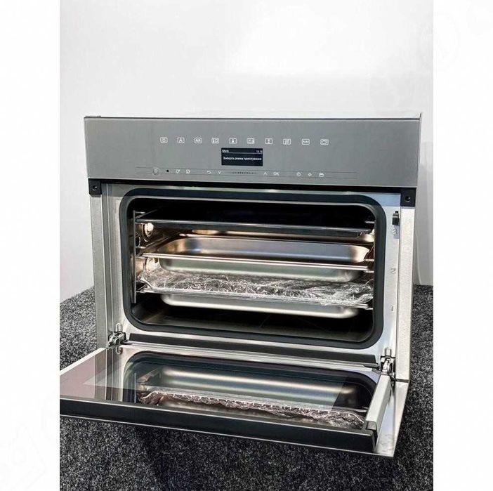 Парова піч Miele / Міле DGC 7440 X, комбінована, сенсор, графіт