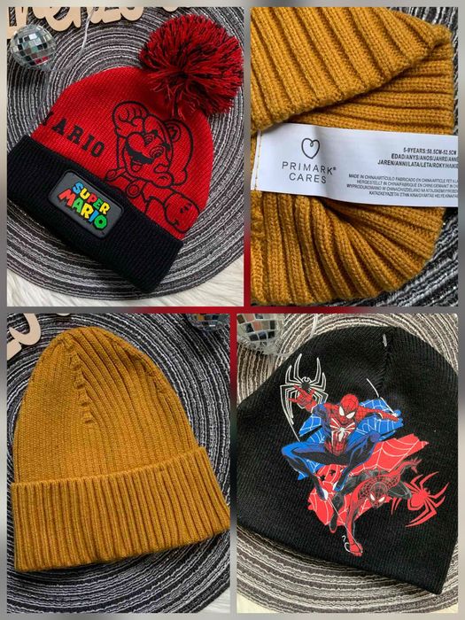 Тепла шапка фліс/штуч.хутро для хлопчика/дівчинки з 3 міс до +13років