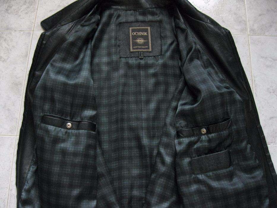 Kurtka skórzana Ochnik, męska