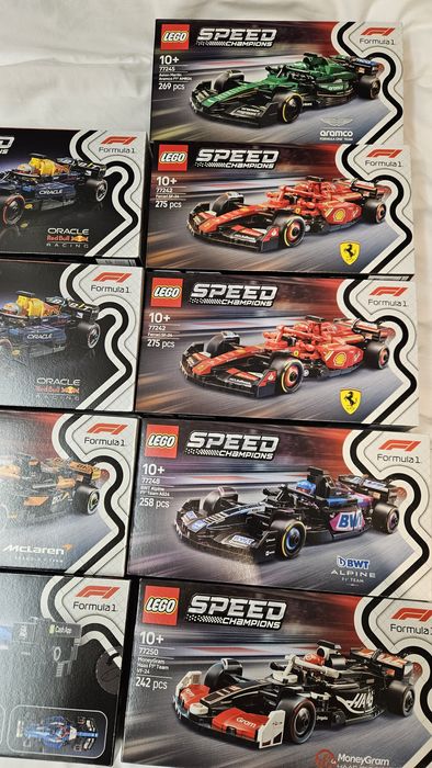 Coleção Lego fórmula 1