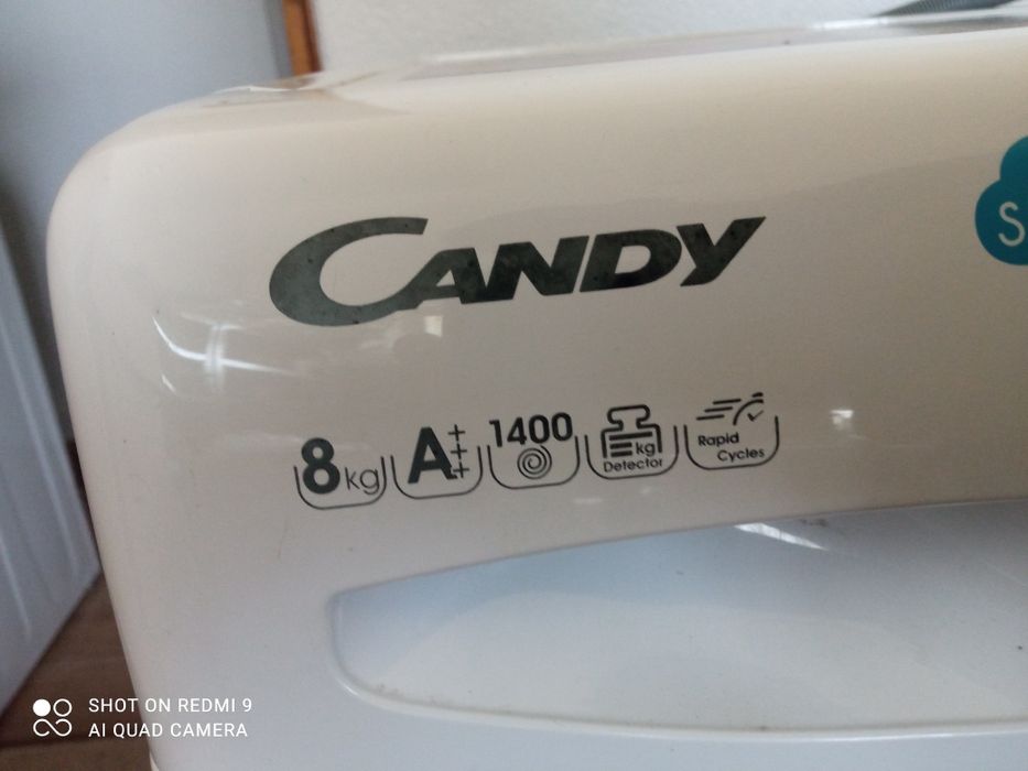 Máquina de lavar roupa candy