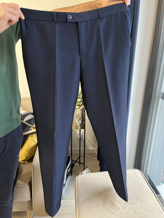 Garnitur męski z kamizelką