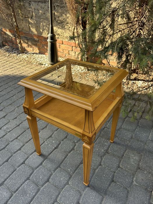 Dwa Stoliki Kawowe Ława Ludwikowska Ludwik Stoliki Nocne Kwietnik