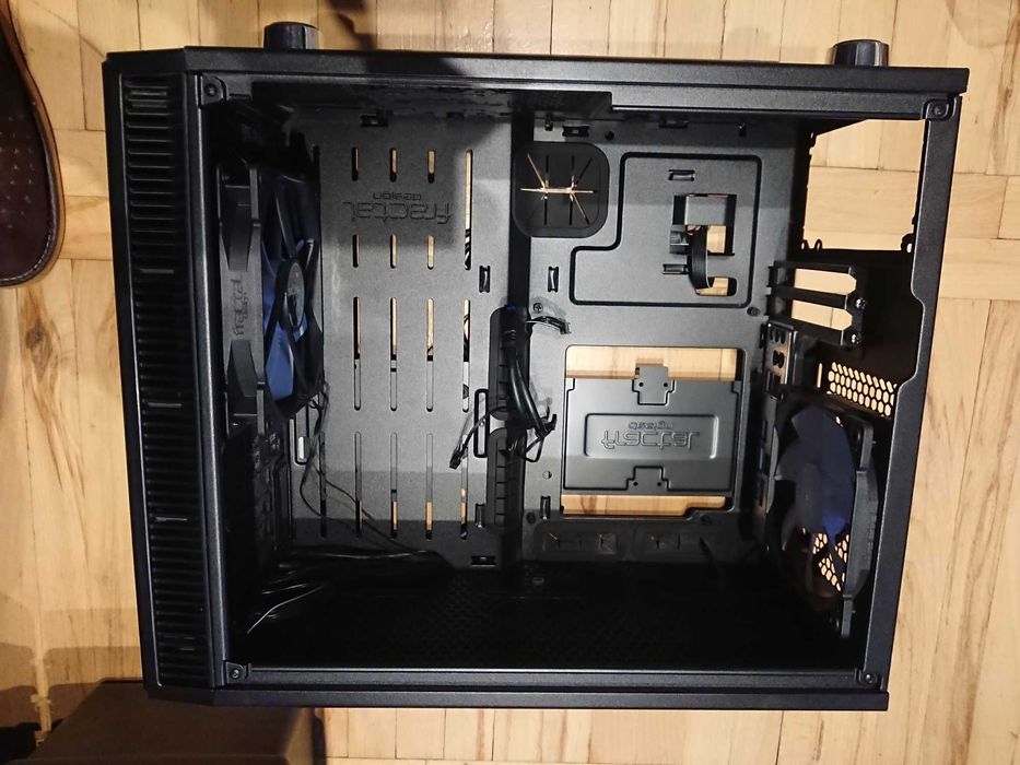 Obudowa ITX/SSF Fractal Design Define Nano S czarna okno komplet