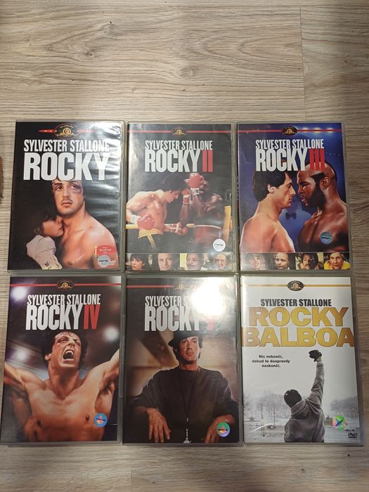 Rocky dvd Pl.lektor komplet