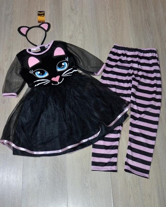 Карнавальний костюм 12-18-24 міс. котик сукня плаття новорічний