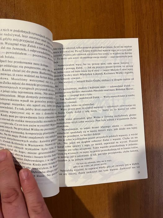 Hilary, Zulek i ruskie pierogi ; Andrzej Grabowski ; satyra