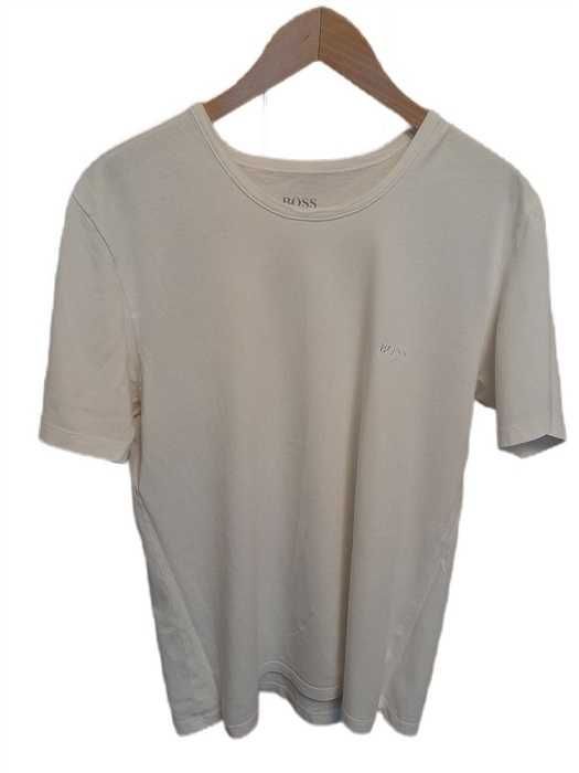 Hugo Boss - t_shirt biały i czarny - xl - 4 szt