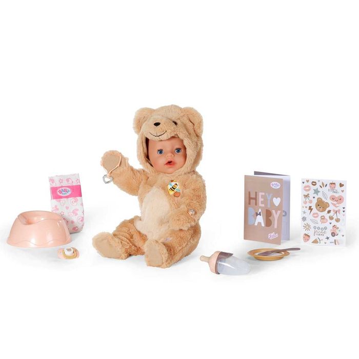 Лялька BABY BORN – Емма в костюмі ВЕДМЕДИКА (43 cm), 837115